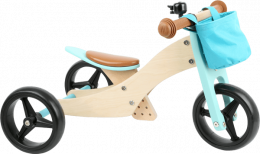 Draisienne Tricycle 2 en 1 Turquoise Small Foot
