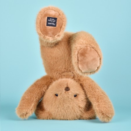 Ours en peluche Clémentin Marron Miel - 38 cm Histoire d'ours