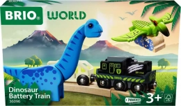 BRIO Train à piles Dinosaure