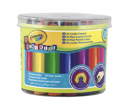 Mini Kids 24 Crayons à la cire jumbo Crayola