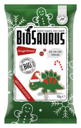 Chips de maïs goût gingerbread Biosaurus 50g