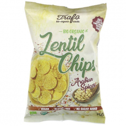 Chips BIO de lentilles Arabian spices Trafo 75g