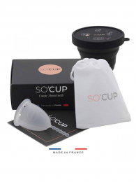Coupe Cup menstruelle Taille S + stérilisateur Socup