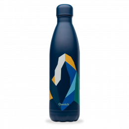 Bouteille Isotherme - 750ml - Altitude  bleu - Qwetch