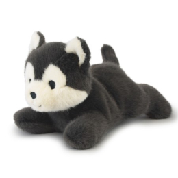 Peluche lestée Loup gris   - Les P'tits Relax - 22 cm Histoire d'ours