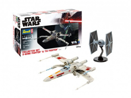 Set Collector X-Wing Fighter + TIE Fighter Revell