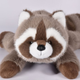 VASCO LE RATON LAVEUR - Peluche lestée 32 cm - Histoire d'Ours