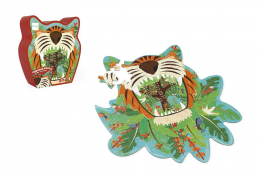 Puzzle tigre 59 pièces Scratch