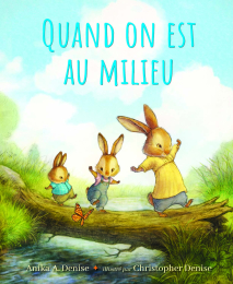 Quand on est au milieu de Denise Christop – livre jeunesse L'école des loisirs – Moulin Roty