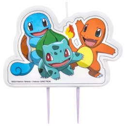 Bougie D'Anniversaire Pokémon 5,5 x 8 Cm
