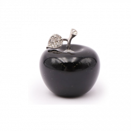 Pomme obsidienne noire 45mm Qualité A