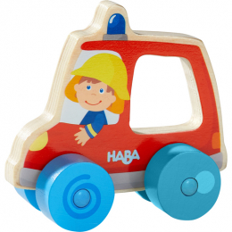 Camion de pompiers à rouler Haba