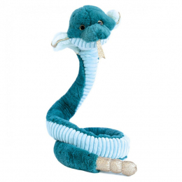 Peluche géante Serpent Cobra Vert 1 M 35 Histoire d'Ours