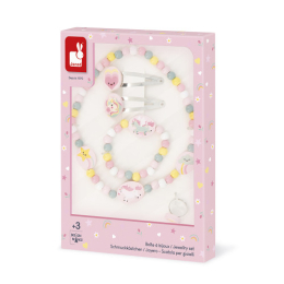 Set de 5 bijoux Licorne en bois – Accessoires enfant dès 3 ans – Janod