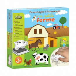 Tampons personnages Ma petite ferme Crealign