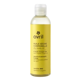 Huile sèche corporelle BIO À l'huile d'argan bi, graines d'inca Inchi bio, tournesol bio 200ml - Avril