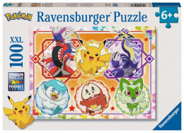 Puzzle 100 pièces XXL - Pokémon Écarlate et Violet Ravensburger