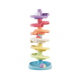 Tour spiral - 10 pièces - PLAYBIO Recyclé Quercetti