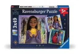 Puzzle 3x49 pièces Disney Wish Ravensburger