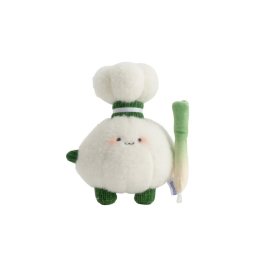Peluche légumes VEGGIES  Ail 25cm