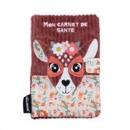 Protège carnet de santé Mélimélos la biche Les Déglingos