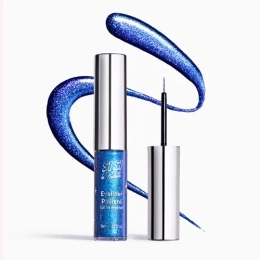 Eyeliner Pailleté Bleu Électrique – Si Si La Paillette