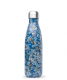 Bouteille Isotherme - 500ml - Flowers bleu - Qwetch