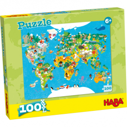 Puzzle Carte du monde Haba