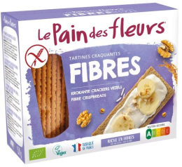 Tartines craquantes riche en fibres bio - 150 g - Le pain des fleurs