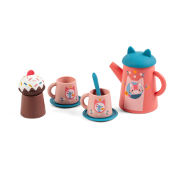 Jouet de bain - Set de thé Jeanne le chat Lilliputiens