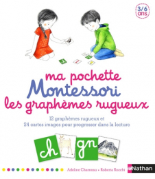 Ma pochette Montessori - Graphèmes rugueux - Nathan