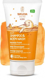 Kids 2in1 Shampoo & Body Wash Orange Joyeuse - Weleda