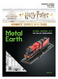 Metal Earth - Harry Potter Hogward's Express with track Puzzle 3D métalique