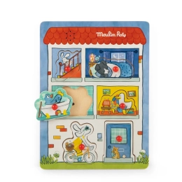 Puzzle sonore Puce & Pilou Moulin Roty