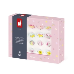 20 bagues ajustables licorne - Janod