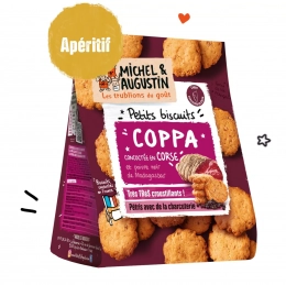 Biscuits charcuterie Coppa 90g Michel et Augustin