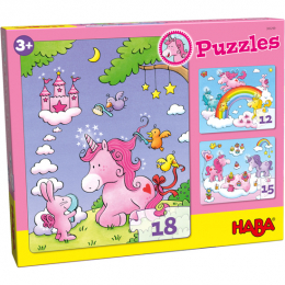 Puzzles Licornes dans les nuages Haba
