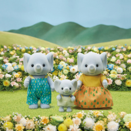 La famille Éléphant Sylvanian