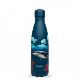 Bouteille Isotherme 500ml Banquise baleine Qwetch