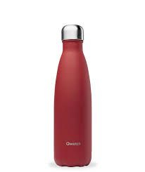 Bouteille Isotherme - 500ml - Granite red - Qwetch