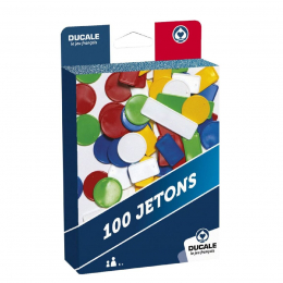 Jeu - Boite de 100 Jetons