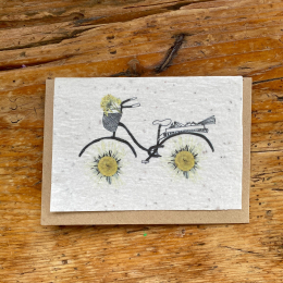 Carte à planter vélo Les cartes de Lulu