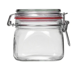 Bocal en Verre 550ml à fermeture mécanique Bormioli  Fido