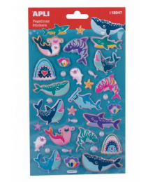 Stickers Animaux océan Apli