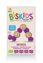 BisKids Mini's - Biscuits aux grains de Chia 120g BIO - BELKORN