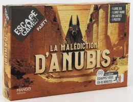Escape game party - La malédiction d'Anubis - Laurence Cluzel - Mango