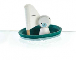 Voilier ours polaire - Jeu de bain - Plantoys