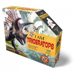Puzzle 100 pièces Triceratops Madcap