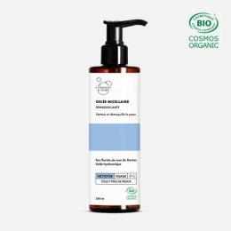 Gelée micellaire démaquillante 250 ml – Nettoyant visage doux et hydratant Clémence & Vivien