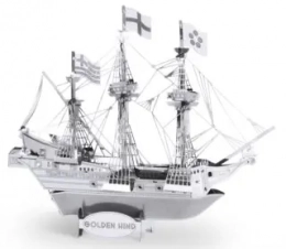 Metal Earth - Golden hind Puzzle 3D métalique